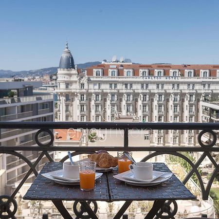 Palais Miramar Suite Art Modern - Derniere Etages Vue Mer - 75M De Confort - En Face Des Plages -Wifi - Clim Cannes Eksteriør billede