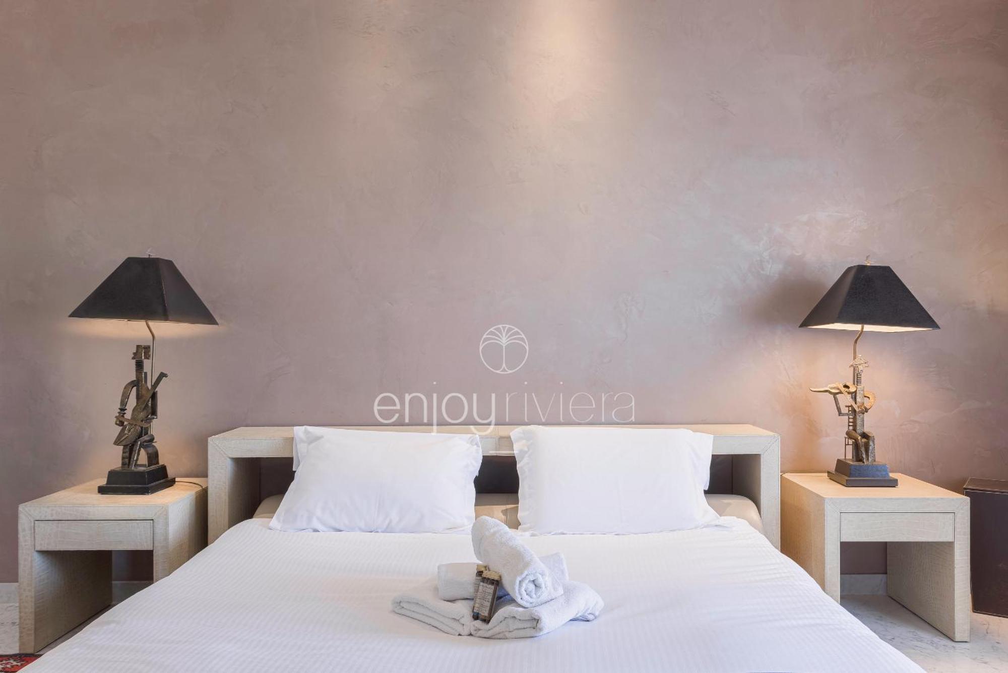 Palais Miramar Suite Art Modern - Derniere Etages Vue Mer - 75M De Confort - En Face Des Plages -Wifi - Clim Cannes Eksteriør billede