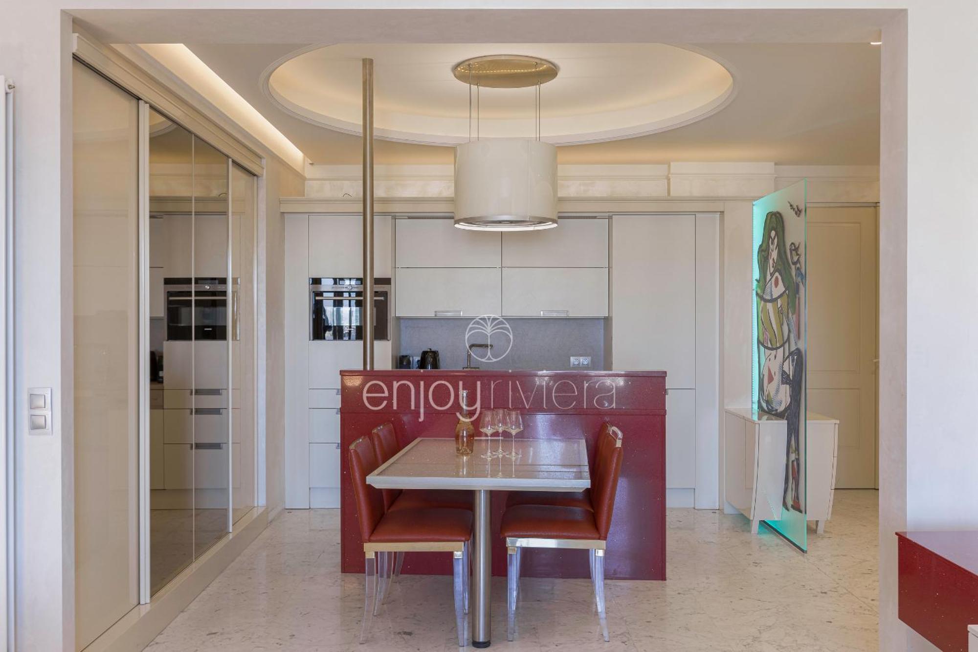 Palais Miramar Suite Art Modern - Derniere Etages Vue Mer - 75M De Confort - En Face Des Plages -Wifi - Clim Cannes Eksteriør billede